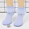 Ventas Directas de Fábrica Calcetines para Niños Primavera y Verano Malla Fina Calcetines de Encaje para Niños Calcetines de Baile para Estudiantes Niños Calcetines para Niños