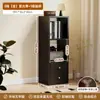 Aparador de Comedor para el Hogar Gabinete de Almacenamiento Integrado Montado en la Pared Gabinete de Acero Gabinete Lateral Estrecho de 30cm Gabinete Alto Almacenamiento para Sala de Estar