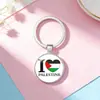 Llavero Colgante para Bolso Bandera de Palestina Colgante de Paz Anti-Guerra de Palestina Accesorios