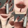 DIXI pequeno tubo de prata esmalte labial fosco veludo branco lama labial baixa saturação cor de chá com leite Joker treme ao vivo atacado