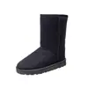 2026 Invierno Nuevas Botas de Nieve para Mujer Transfronterizas Talla Grande Estilo Básico Estilo Pareja Botas de Algodón de Caña Alta Botas de Nieve Venta al por Mayor