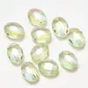 Ojo de buey de porcelana 9*12mm cuentas de cristal para joyería DIY cortina de cuentas cuentas sueltas galvanizado color mágico máquina Mill calidad de comercio exterior