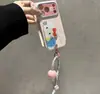 Funda con Soporte Dual Papa Cat para Apple 17 Pro Max, iPhone 16, Huawei, con Ventana en Forma de Corazón Funda Suave