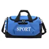 Estoque de fábrica bolsa esportiva vários tamanhos conjunto de três peças bolsa de viagem tecido Oxford à prova d'água bolsa de bagagem fitness suporta personalização