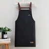 Avental Transfronteiriço, Impermeável e à Prova de Óleo, Alto Valor Estético, Uso Doméstico na Cozinha, Avental Unissex, Impressão de Logotipo Personalizável, Roupa de Trabalho, Dropshipping