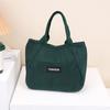 Bolso de Hombro de Pana de Moda 2025 Nuevo Bolso Tote de Gran Capacidad para Mujer Estilo Bosque Ins Bolso de Axila Bolso de Mano