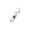 Clip de Resorte de Alambre de Acero Inoxidable Sólido Clip de Cola Larga para Secar Pescado, Ropa, Calcetines, Clip a Prueba de Viento para Pantalones, Clip Metálico de Almacenamiento