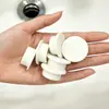 Tapón para Rebosadero de Lavabo, Tapa Selladora para Agujero de Rebosadero de Lavabo, Tapón para Agujero de Lavabo, Tapón Redondo para Agujero de Rebosadero de Lavabo