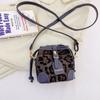Bolso Cubo Nuevo para Niños Moda PU Estampado Leopardo Princesa Bolso Cruzado Casual Simple Color Contrastante Bolso de Hombro Venta Directa de Fábrica