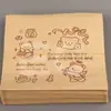 Empaque Desechable para Hornear Papel de Aceite Rollo de Papel de Cocina Pastelería Occidental Pan Papel Resistente a la Grasa Base para Alimentos Papel con Borde para Plato Papel Decorativo