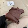 Bolso de mujer sencillo de celebridad de Internet 2024, popular, nuevo, moderno, estilo coreano, versátil, bolso de mensajero, bolso de cubo de moda simple