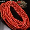 Pulsera de Ágata Roja del Sur Natural para Venta al por Mayor, Cuentas Redondas, Multicírculo, Color Rojo Húmedo, Grande, Favorablemente, Venta Directa de Fábrica