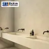 Azulejos de Pared para Cocina y Baño de Caliza Estilo Francés 400X800 Hotel y Casa de Huéspedes Baño Azulejos Retro Guangdong Foshan