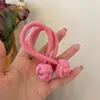 Goma de pelo de alta elasticidad para coleta alta de dopamina, cuerda para el pelo engrosada, anillo para el pelo duradero, bonito nudo chino, cuerda de doble extremo