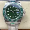 Relógio Masculino Rolex Série Gmt Anel Coke Mostrador de Meteorito Mecânico Automático Gmt Estilo Executivo Comércio Exterior