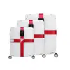 Correas para Maletas de Fábrica Original con Hebillas de Fijación Cruzada, Correas Antiexplosión para Maletas con Candados de Contraseña, Personalizables para Comercio Transfronterizo