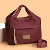 Nova Moda Bolsa de Ombro de Nylon 2026 para Mulheres, Bolsa Transversal Grande Capacidade para o Dia a Dia, Bolsa Simples e Versátil para Mães, Bolsa de Mão