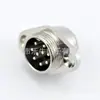Soquete de Aviação GX16 2/3/4/5/6/7/8/9/10 Soquete Plugue Diamante Conector M16