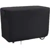 Funda impermeable para mesa de comedor exterior, de tela Oxford engrosada, portátil, adecuada para mesas de jardín, cocina y carritos, proporcionando protección solar