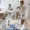 Decoraciones de Halloween, Algodón de Araña Artificial, Decoraciones Colgantes Simuladas, Accesorios para Escenas de Terror, Suministros para Fiestas de Escape Room