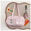 Bolsa Ita de Ángel 2D Estilo Y2K Light Yabi Estampado de Estrella Coreana Abanico de Concierto Bolso Cruzado de Hombro Bolso de Muñeca