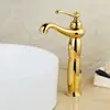 Grifo de lavabo de mostrador de estilo europeo americano transfronterizo altura grifo de lavabo baño lavabo cerámico lavabo negro