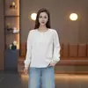 Nuevo Chaleco Jacquard Estilo Chino con Cuello Alto y Cierre de Botones para Mujer, Conjunto de Dos Piezas de Camisa y Chaleco Modelo Nuevo Primavera y Otoño 2026