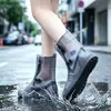 Funda para zapatos a prueba de lluvia, gruesa, resistente al desgaste, antideslizante, impermeable, para adultos, a prueba de lluvia, para hombres y mujeres, funda para botas de lluvia, funda para zapatos de montar