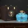 Jarra de Vino de Cerámica Jingdezhen 2.5kg Jarra del Dragón Imperial Botella de Vino Vacía Olla para Vino Recipiente para Licores Set de Caja de Regalo