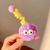 Lindo peluche divertido pasador otoño e invierno niña suave lindo accesorios para el cabello pasador cabello suelto flequillo clip pico de pato tocado