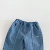 Pantalones Acampanados con Pedrería para Niñas 2026 Nuevo Otoño Jeans Suaves para Bebé Pantalones de Ropa de Otoño para Niños zqk6277