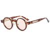 Gafas de sol nuevas de estilo punk y motocicleta retro para hombres y mujeres, gafas de sol de moda a juego con colores 4383