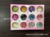 Rebanadas de Concha Natural para Manicura, Conchas de Abulón Extremadamente Finas, 12 Colores, Rebanadas de Concha Grandes, Conchas, Fragmentos Blancos Coloridos Triturados