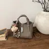 Bolso Vintage de Nicho para Mujer, Nuevo Estilo Invierno 2025, Bolso Sencillo tipo Cubo, Bolso Cruzado de Alto Valor Madre-Hija