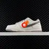DUNK SB LOW Modelo Colaborativo de Couro Supreme Unissex Casual Esportivo para Skate