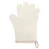 Amazon Luvas de Silicone Isolantes Off-White Algodão Espesso Luvas Anti-Queimadura Resistentes a Altas Temperaturas Luvas para Forno de Micro-ondas