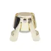 Tapón de acero inoxidable electrochapado de fábrica para champán tapón para vino espumoso tapón de vino tapón de champán tapa corta tapa larga dorado electrochapado