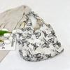 Nuevo bolso de tela con diseño de vela perezoso, bolso de vacaciones para estudiantes con encaje de mariposa, bolso de mano de gran capacidad, bolso de hombro informal y portátil