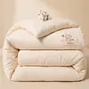 Colcha de algodón puro Xinjiang grado A 100%, colcha de invierno engrosada, colcha de invierno, colcha gruesa para todas las estaciones, ropa de cama