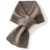 Bufanda de cachemir para mujer % cachemir puro de cabra, color liso, versátil, moderna, simple, de punto trenzado, cálida, calentador de cuello tejido, color cachemir verde