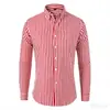 Amazon Camisa de Botones Color Natural Elástica en Cuatro Direcciones para Hombre Manga Larga Color Sólido Moda Transfronteriza para Hombre Ajuste Delgado Casual de Negocios Gratis