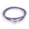 Pulseira de Cordão de Couro Trançado 3mm Cordão Vermelho Couro Pulseira com Contas de Camada Dupla Corrente Básica Pulseira DIY Feita à Mão