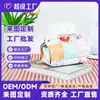 Caja de Pañuelos de Tela Impresa Personalizada con Tu Propio Diseño, Caja de Pañuelos de Dibujos Animados y Anime, Funda Oe para Caja de Pañuelos de Almacenamiento para Coche y Hogar