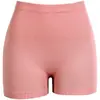Shorts de Seguridad sin Costuras de Cintura Alta para Mujer, Control de Abdomen y Levantamiento de Glúteos, con Bordes que no se Enrollan, Transfronterizos