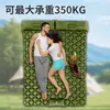 Transfronterizo Nuevo Producto Esterilla Inflable Doble Operada con el Pie Esterilla a Prueba de Humedad para Exteriores Esterilla para Dormir de Camping Ligera y Fácil de Transportar Suministro del Fabricante