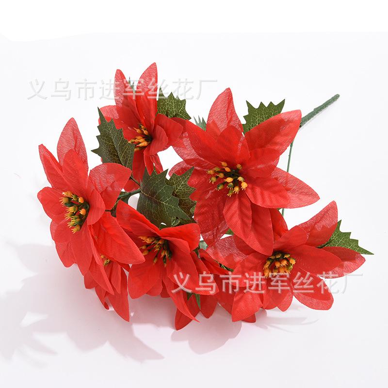 7叉圣诞花把束