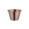 Venta al por mayor Tazones Creativos con Forma de Lingote Acero Inoxidable 304 Tazones de Ensalada Estilo Coreano Tazas de Condimentos para el Hogar Tazones para Postre Tazones para Snacks y Guarniciones