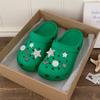 Zapatos Zuecos Suaves Y2K para Mujer, Chica Dulce Fresca Atrevida, Calzado Cerrado Único para Estudiantes al Aire Libre, Sandalias Ins Cómodas de Gama Alta para Verano
