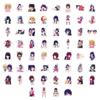 60 peças dos meus adesivos infantis mais vendidos recomendados Hoshino Ai Cartoon bidimensional Notebook Decoração de parede Adesivos à prova d'água