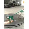 Lijadora de Banda Tipo Carro Eléctrico para Rectificado Plano de Costuras de Soldadura en Placas de Acero, Máquina Pulidora de Chapa Metálica de Grado Industrial